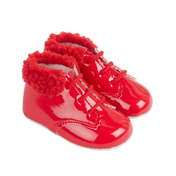 Baypods B627 in red patent