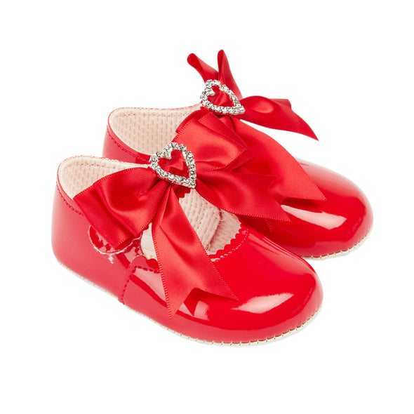 Baypods B062 in red patent - Early Days