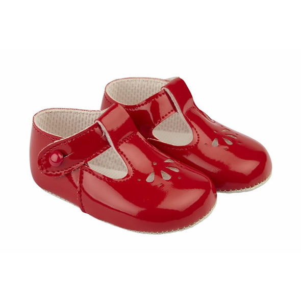 Baypods B617 in red patent - Early Days